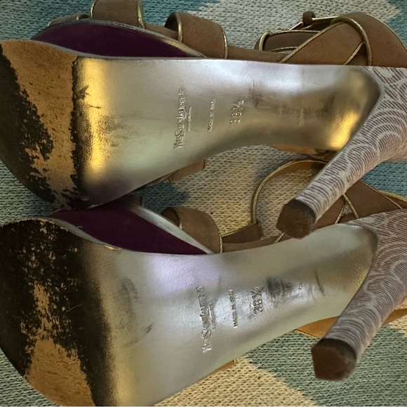 YSL Tribute sandals 38.5 - Picture 2 of 5